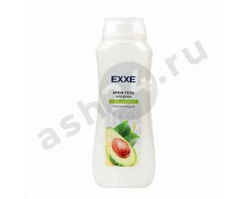 Крем-гель для душа  EXXE авокадо и пион 400мл