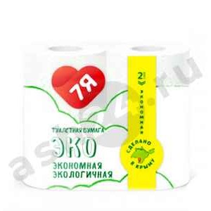 Туалетная бумага 7Я эконом 2 слоя 4 рулона (6189)
