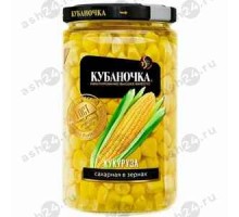 Консервы Кукуруза КУБАНОЧКА 360г с/б