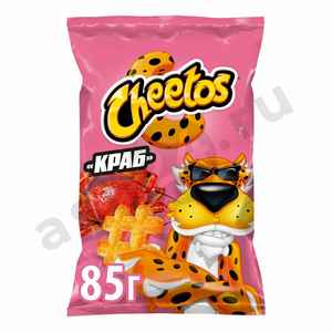 Снеки Кукурузные палочки ЧИТОС краб 85г