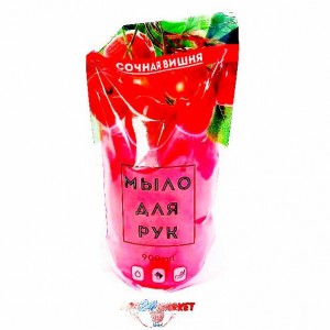 Мыло жидкое VESTAR сочная вишня 900мл м/у