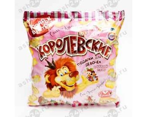 Кукурузные палочки КОРОЛЕВСКИЕ для девочек + подарок 70г