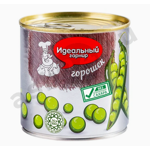 Бакалея Консервы Горошек ИДЕАЛЬНЫЙ ГАРНИР 400г ж/б