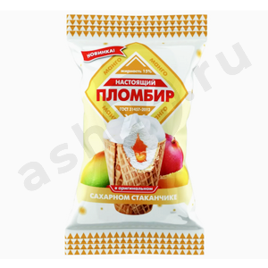 Мороженое НАСТОЯЩИЙ ПЛОМБИР манго стакан 95г
