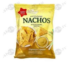 Чипсы кукурузные NACHOS горчица с луком 75г
