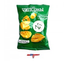 Снеки ЧИПСОНЫ сметана и лук 40г