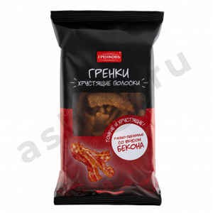 Гренки ГРЕНКОВЪ бекон 70г