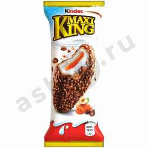 Молочные продукты Пирожное KINDER KING MAXI бисквитное 35г