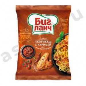 Бакалея Лапша БИГ ЛАНЧ паприкаш с курицей и острым перцем 75г м/у