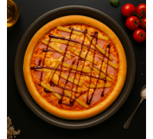 Пицца Индейка телятина фри тиреяки 30см