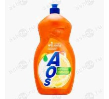 Моющее для посуды AOS Сочный лимон 450мл