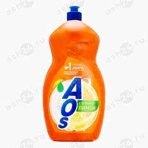 Моющее для посуды AOS cочный лимон 450мл