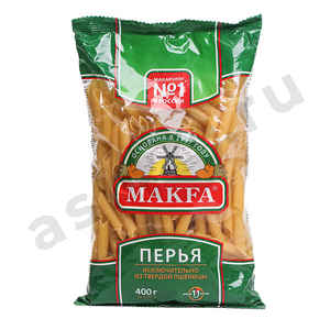 Бакалея Макаронные изделия МАКФА перья любительские 400г