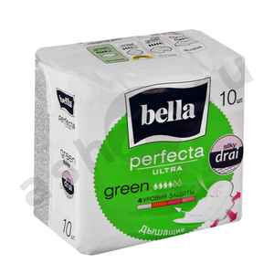 Прокладки БЕЛЛА perfecta ultra green 10шт