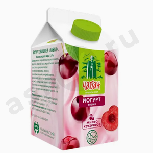 Молочные продукты Йогурт ЧАБАН вишня 430г т/п