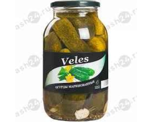 Бакалея Консервы Огурцы VELES 1500г с/б