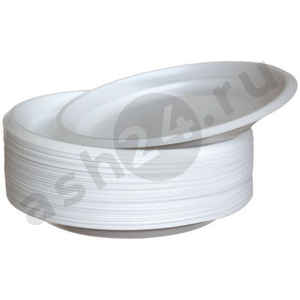 Тарелка пластиковая ЮЖНОЕ СИЯНИЕ d 205мм 50шт (упаковка)