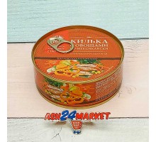 Консервы Килька ЗА РОДИНУ с овощами по-мексикански т/с 240г ж/б
