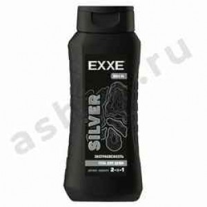 Гель для душа EXXE 2в1 экстрасвежесть silver 400мл