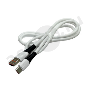 Моб. аксессуары Кабель USB R82 Type-C силиконовый 2м белый
