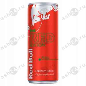 Напитки Энергетик REDBULL red watermelon 0,355л ж/б (0225)