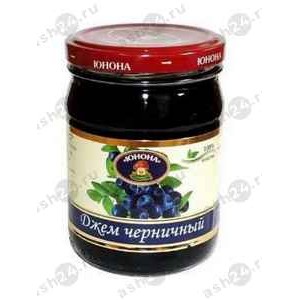 Бакалея Консервы Джем ЮНОНА черника 310г с/б