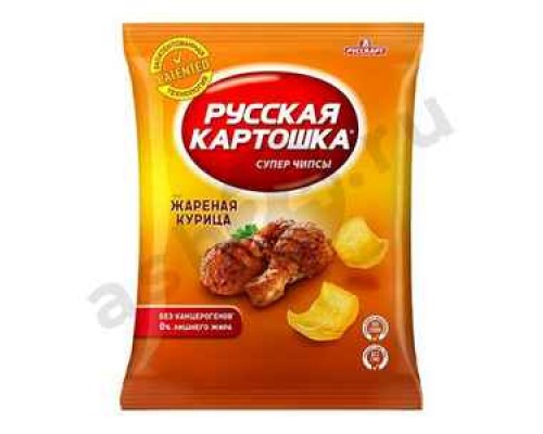 Чипсы РУССКАЯ КАРТОШКА жареная курица 140г